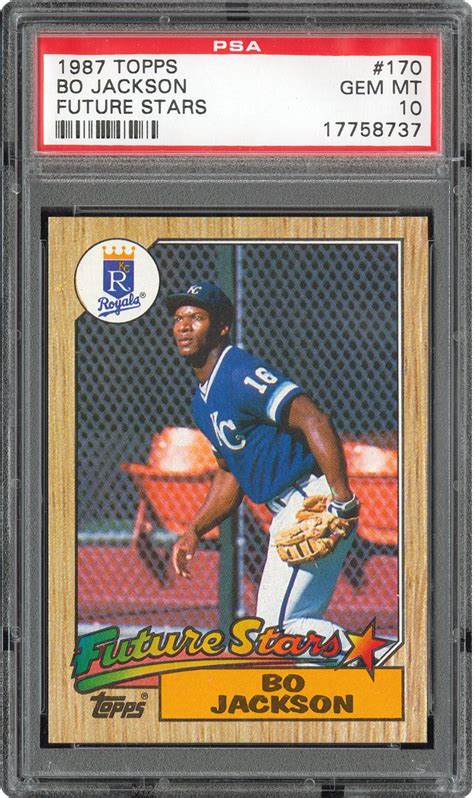 1987 Topps Bo Jackson (Future Stars) 